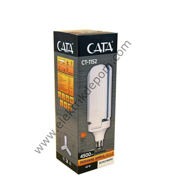 CATA 42W PERVANE LED AMPUL / E27 / 6500K / 4500LM / CT-1152