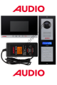 AUDIO 4,3 İNÇ 25 DAİRELİK GÖRÜNTÜLÜ DİAFON SİSTEM PAKET (HERŞEY DAHİL)