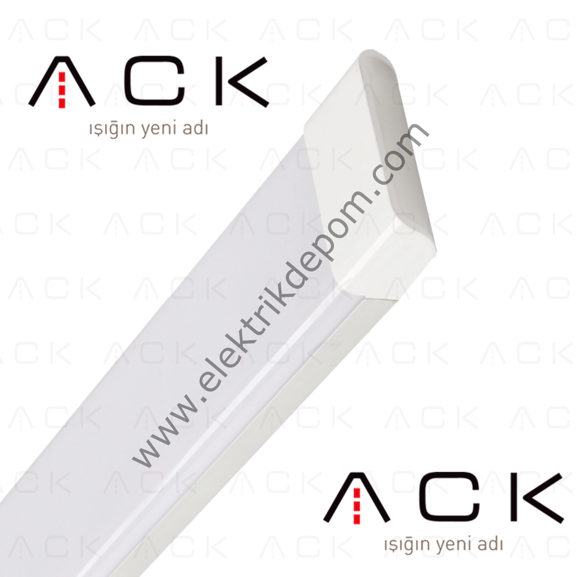 ACK 54W 1200 mm Satürn LED Bant Armatür 3000K