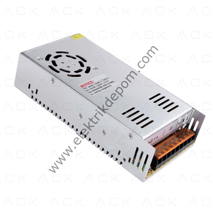 ACK 41 Amper İnce Tip LED Trafo (Fanlı)