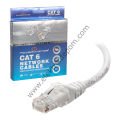 POWERMASTER 3 METRE KUTULU GRİ CAT6 KABLO